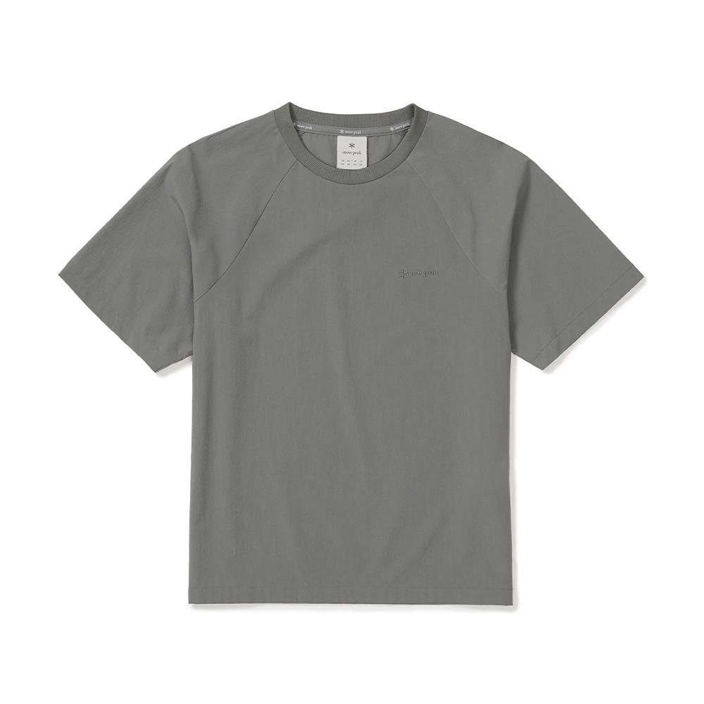 [Snowpeak] Airdot Women's Basic Short-Sleeve T-shirt Dark Gray (S25MWTTS35)
