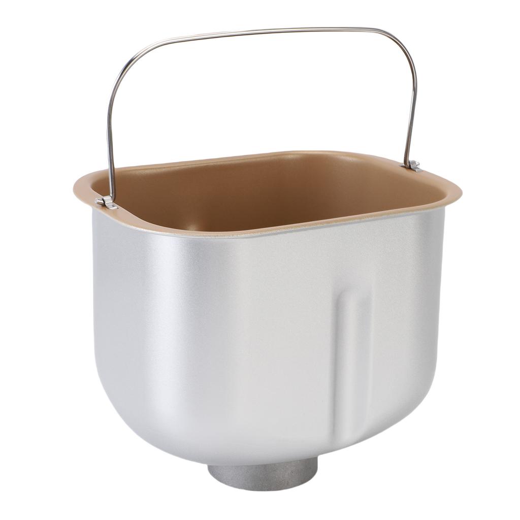 Bread Machine Baking Bucket Stainless Steel Bread Maker Inner Replacement Part for Home Commercial Bakeries