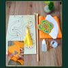 Persimmon RUYI Chinese New Year Lantern Kit DIY Accessories with Light New Year Hanging Lantern Celebration Handheld