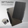 Серия ESR Ascend Trifold для iPad Pro 11 (2024) Кожаный чехол-трифолд с подставкой и функцией автоматического пробуждения/сна