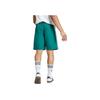 Adidas Originals Trefoil Oversized Shorts With Three Stripes Color Block Мужские шорты лесно-зеленого цвета IW3644