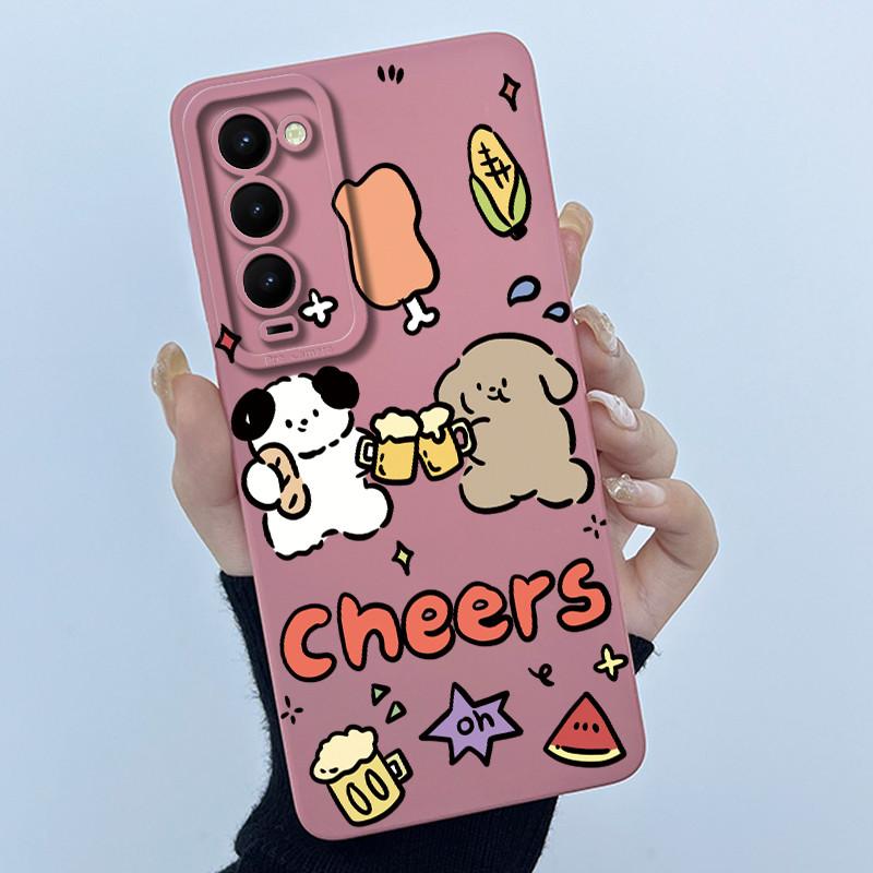 Для Tecno Camon 18 18P 18T 18i Чехол Мягкий Силиконовый Чехол для Телефона Сладкая Печать Мультяшный Защитный Чехол Милая Расписная Задняя Крышка
