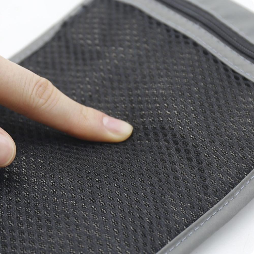 Нашейный кошелек для документов и кредитных карт с защитой от кражи, RFID-кошелек для паспорта, защищающий конфиденциальность