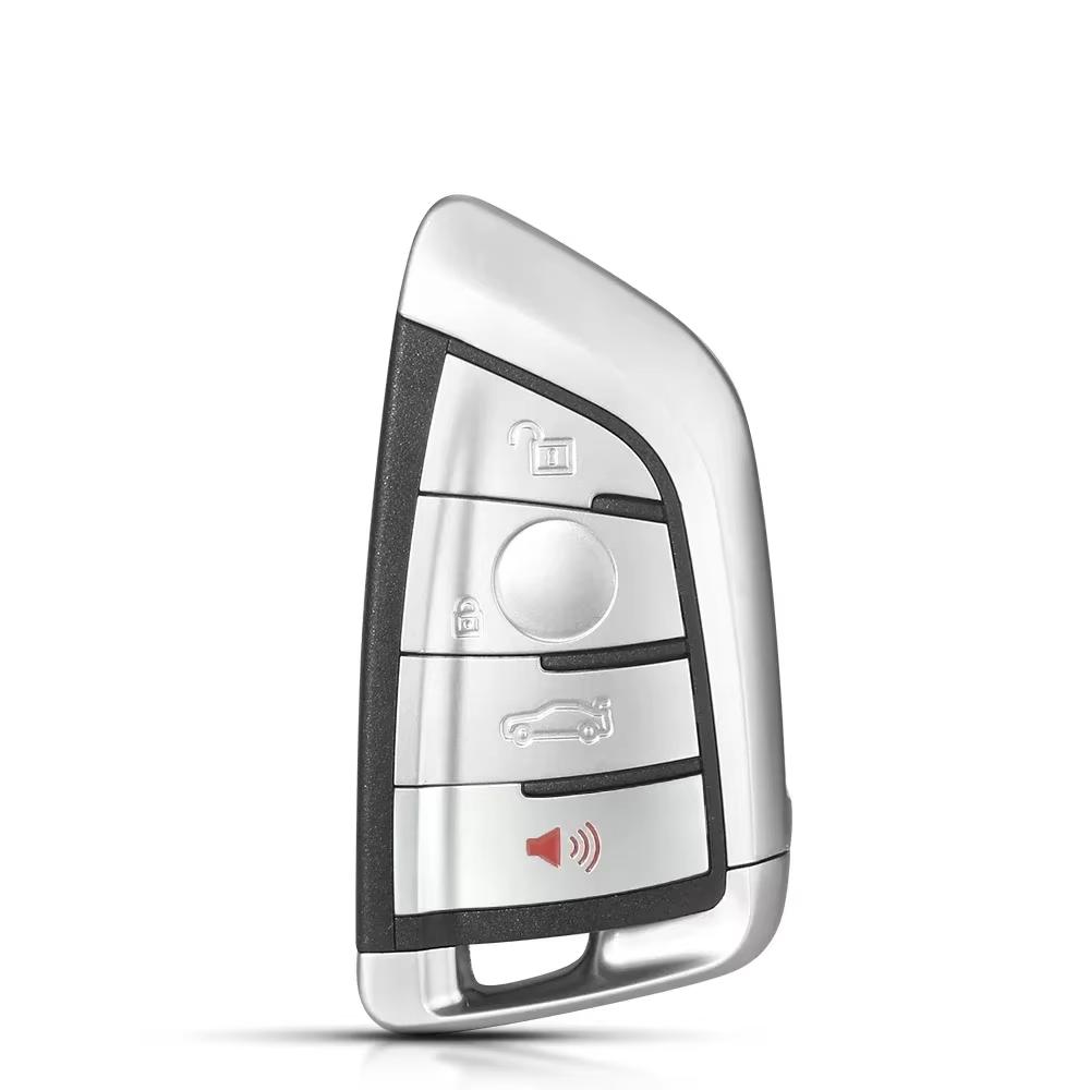 LIXIANG 3/4 кнопки для BMW DBC 1 3 5 7 серии X1 X5 X6 X5M X6M F FEM CAS4 CAS4+ брелок смарт-карта корпус ключа вставка лезвие корпус брелока