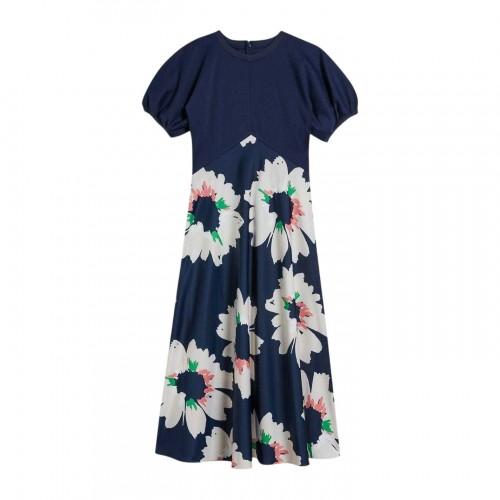 Ted Baker Womens/Ladies Floral A-line Puff Sleeve Midi Dress