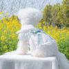 White Spring Cat Dog Dress Skin-friendly Pet Skirt Chihuahua Puppy Skirt Spring/summer