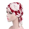 New Fashion Beanie Muslim Cancer Chemo Hat Printed Headwear Turban Hat Head Wrap Cap