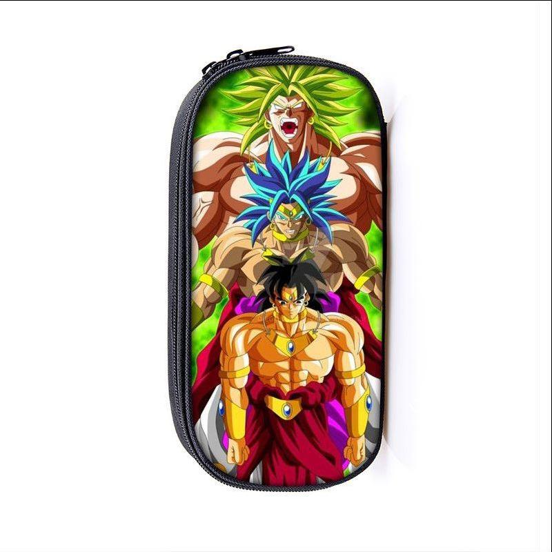 Аниме Dragon Ball Сон Гоку Мультяшный Пенал Большой Вместимости Модные Сумки для Ручек для Мальчиков и Девочек Школьные Принадлежности Канцелярский Пенал