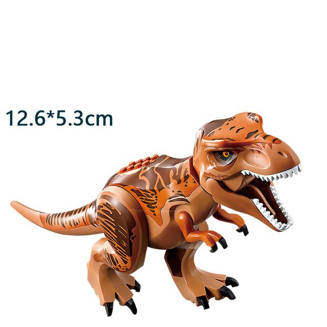 Динозавры Юрского периода, строительные блоки, Indominus Rex, Diy, тираннозавр, экшн-фигурки, модели, детские игрушки, животные, подарки