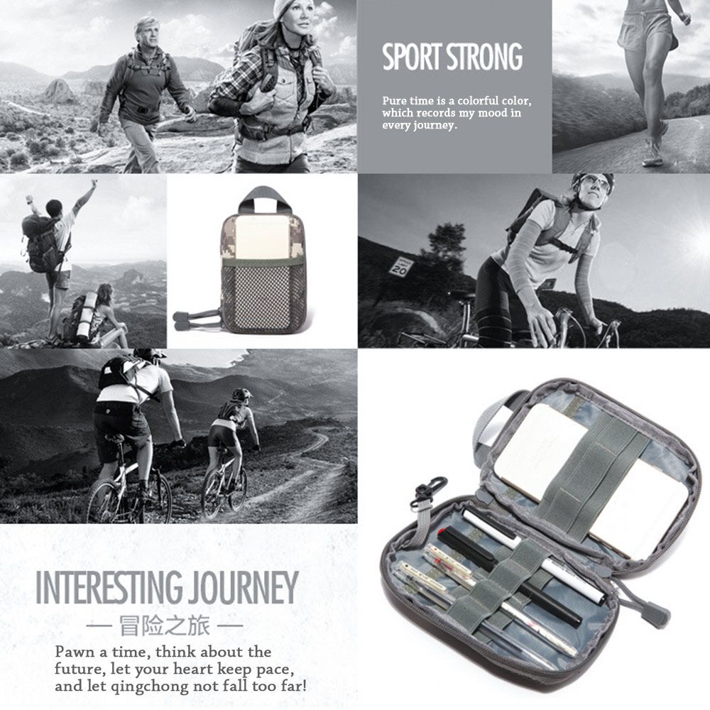 Кемпинг походные принадлежности сумки кошелек телефон сумка поясная сумка EDC Molle сумка на пояс