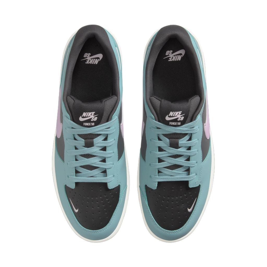 Nike Force 58 Premium SB Denim Turquoise Pink Foam Men Sneakers Teal Dark-Smoke-Grey Red-Sepia DV5476-400