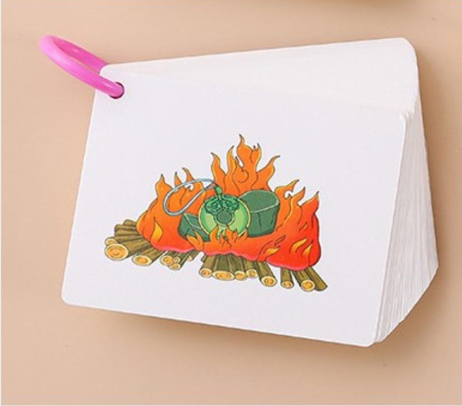 Карточки с идиомами по картинкам - Развивающая игра на память для детей для родителей и детей