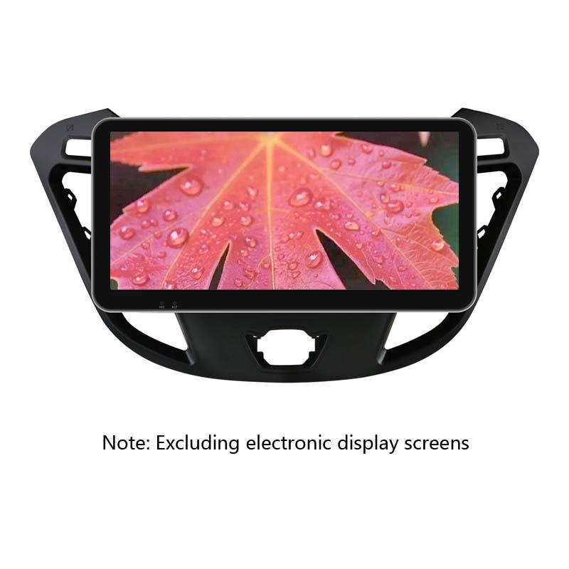For FORD Transit Tourneo 2017 9 Inch Car Fascia Frame Decorative Panel Mounting Auto Interior Accessories