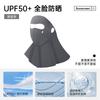 New 3D Full Face Sun Protection Mask Breathable UPF50+ Ice Silk Mask Dustproof Neck Protection Sunshade Face Mask Summer