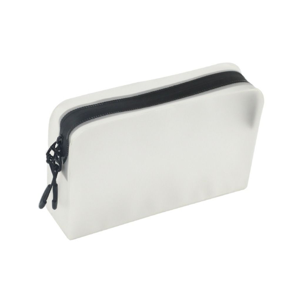 Wash Pouch Toiletry Bag Matte Makeup Case Transparent Cosmetic Bag Soft Film Bag Storage Bag