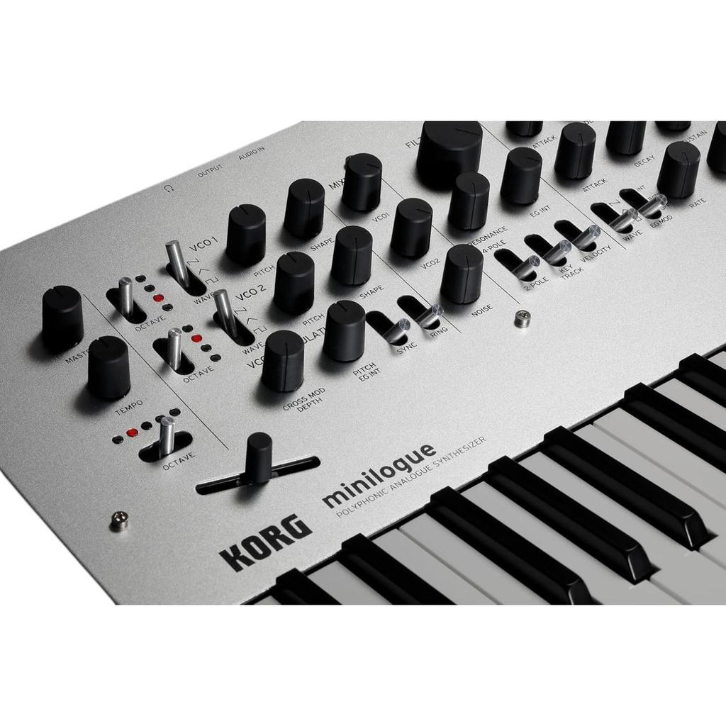 Korg Minilogue 4-голосный полифонический аналоговый синтезатор с предустановками