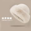 Зимняя теплая защита ушей плюшевая шляпа-ведро для мужчин и женщин монгольская ветрозащитная холодная шляпа-ведро универсальная шляпа-ведро