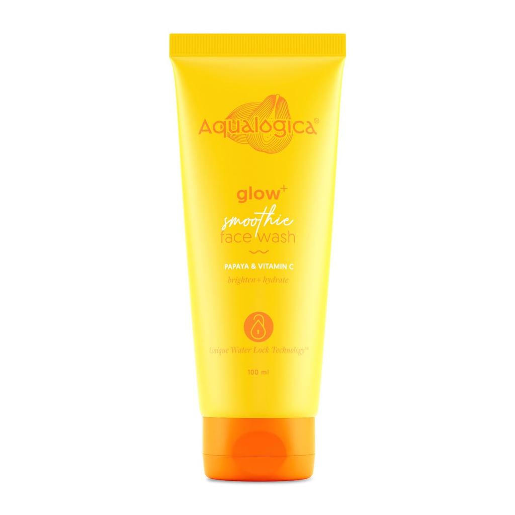 Aqualogica Glow+ Смузи для умывания лица 100 мл Упаковка 1 Для удаления загара Сияющая кожа Мужчины Женщины