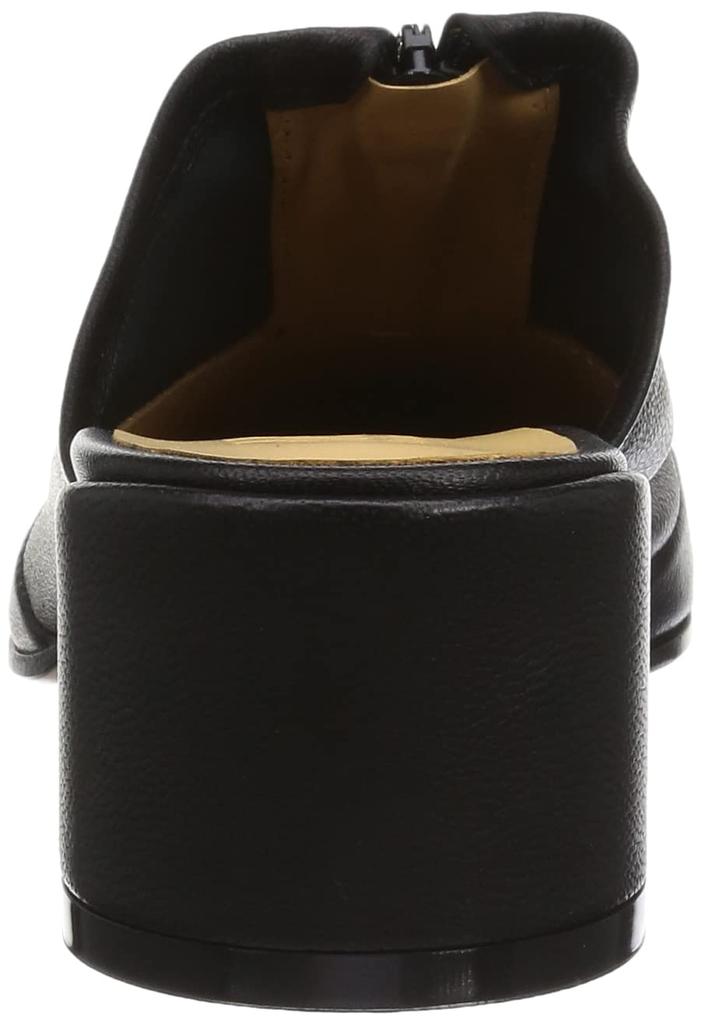 Maison Zip Leather Mule Black Cm [MMSIX Margiela] S59WP0144-P2451 Women's 23.0 [Item]