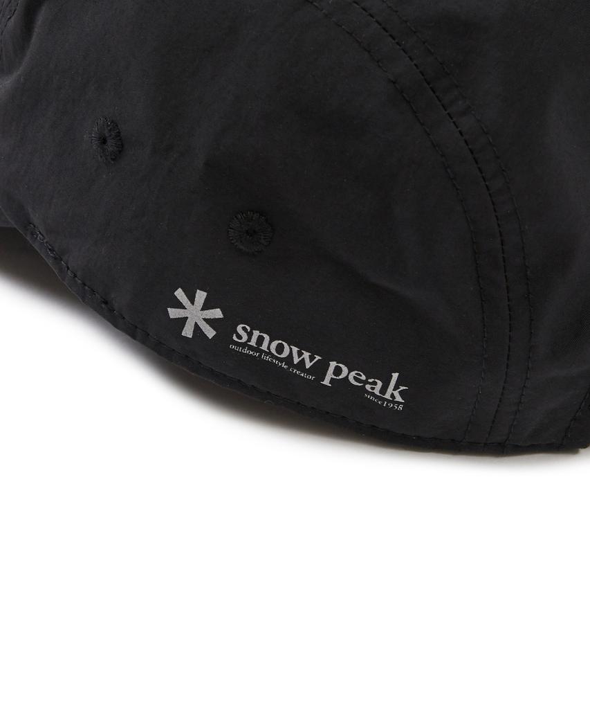 SNOWPEAK APPAREL Кепка-панама Cample Camp Cap Черная (S24Succc15)