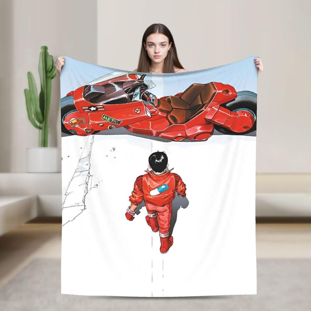 Японский аниме-фильм Акира Одеяла Качество Супер Теплое Плед Зима Путешествия Диван Кресло Диван Кровать Модное Покрывало