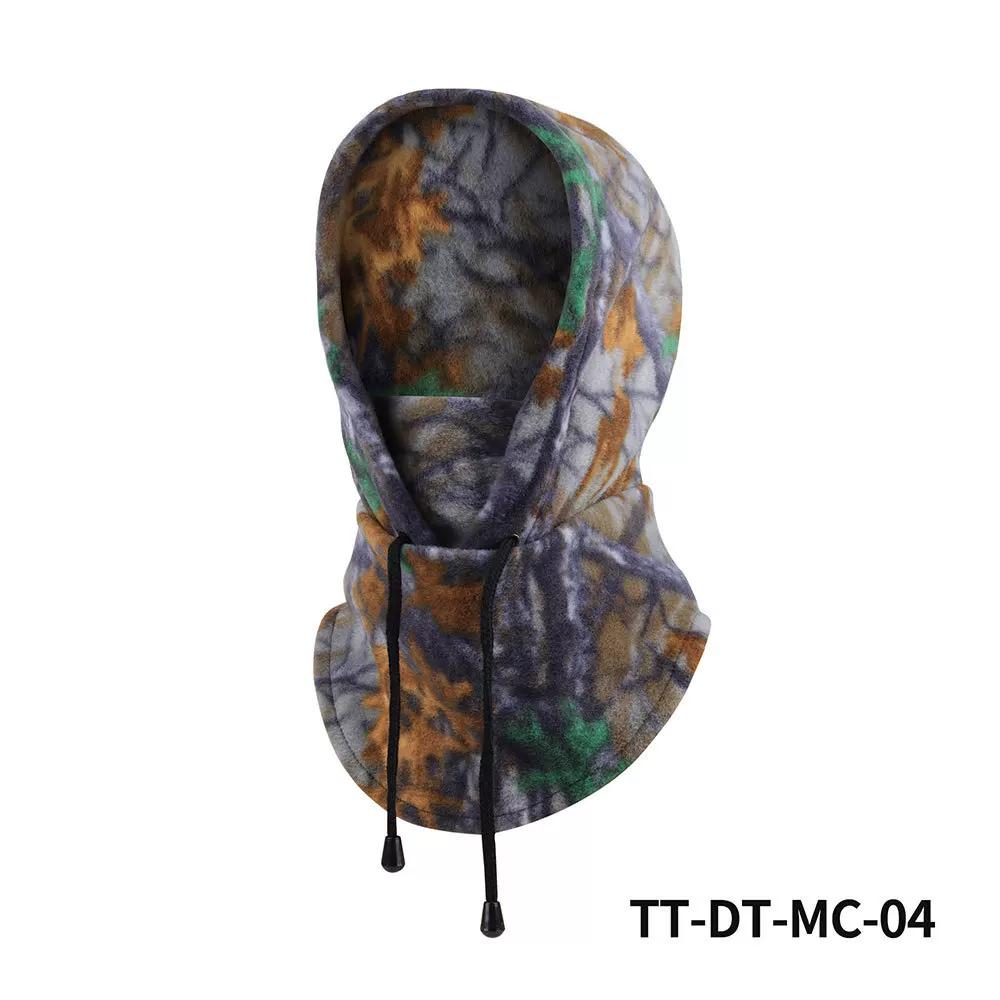 Winter Snow Camouflage Scarf Bust Mask Ski Beanie Windproof Outdoor Sports Scarf Cold Protection Thickening