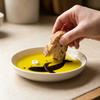 Food Grade Whale-shaped Dipping Dish Round Kitchen Condiment Plate  Hotel Kitchen
