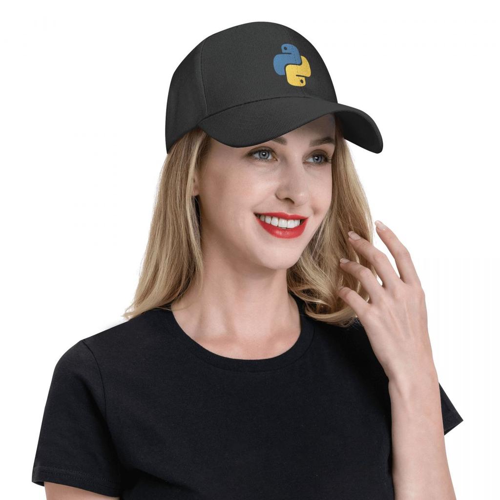 Computer Programmer Python Baseball Cap Hip Hop Unisex Women's Adjustable Programming Code Dad Hat Spring Snapback Caps