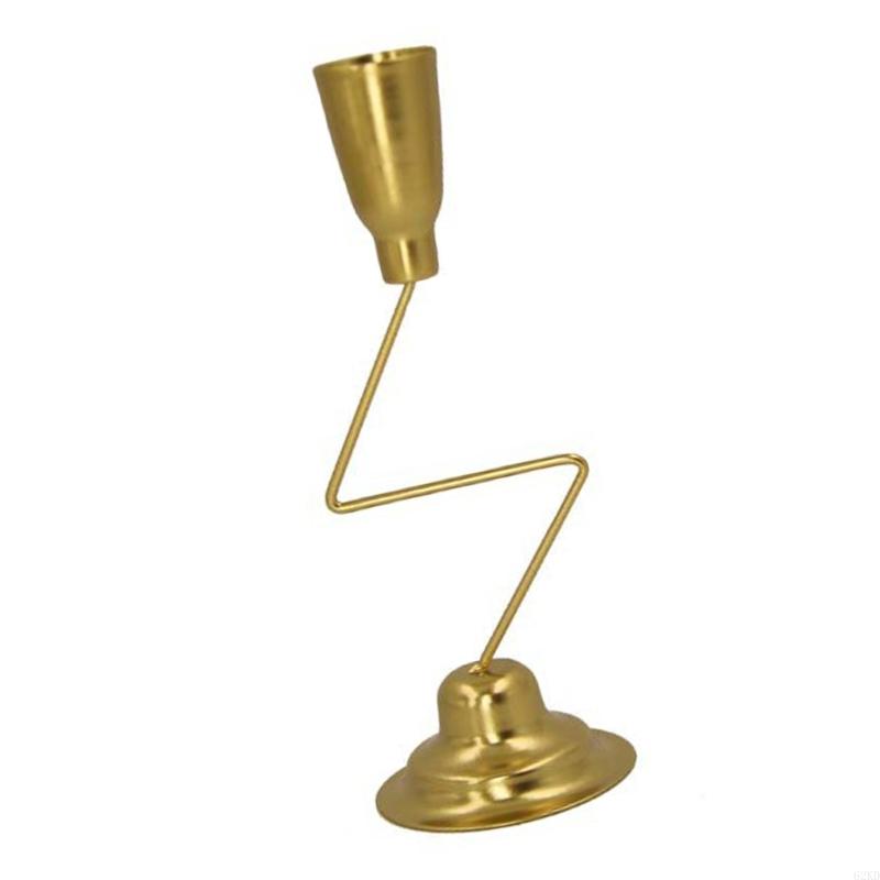 62KD Nordic Metal Candlestick Holder Decorative Candlestick Holder for Dinners