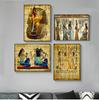 Retro Egyptian Landscape Wall Picture for Living Room Religious Painting Canvas Art Poster and Prints Home Decoration No Frame