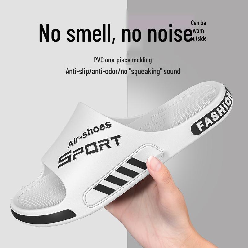 Мужские сандалии больших размеров 2025 года с нескользящей толстой подошвой - Летние уличные спортивные шлепанцы