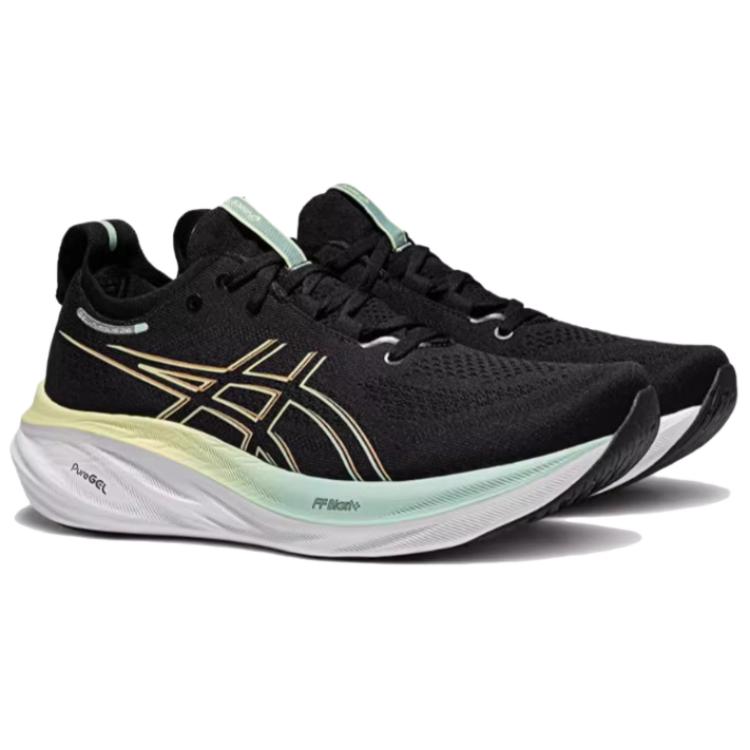 Asics Gel Nimbus 26 Black Light Celadon Men Sneakers 1011B996-001