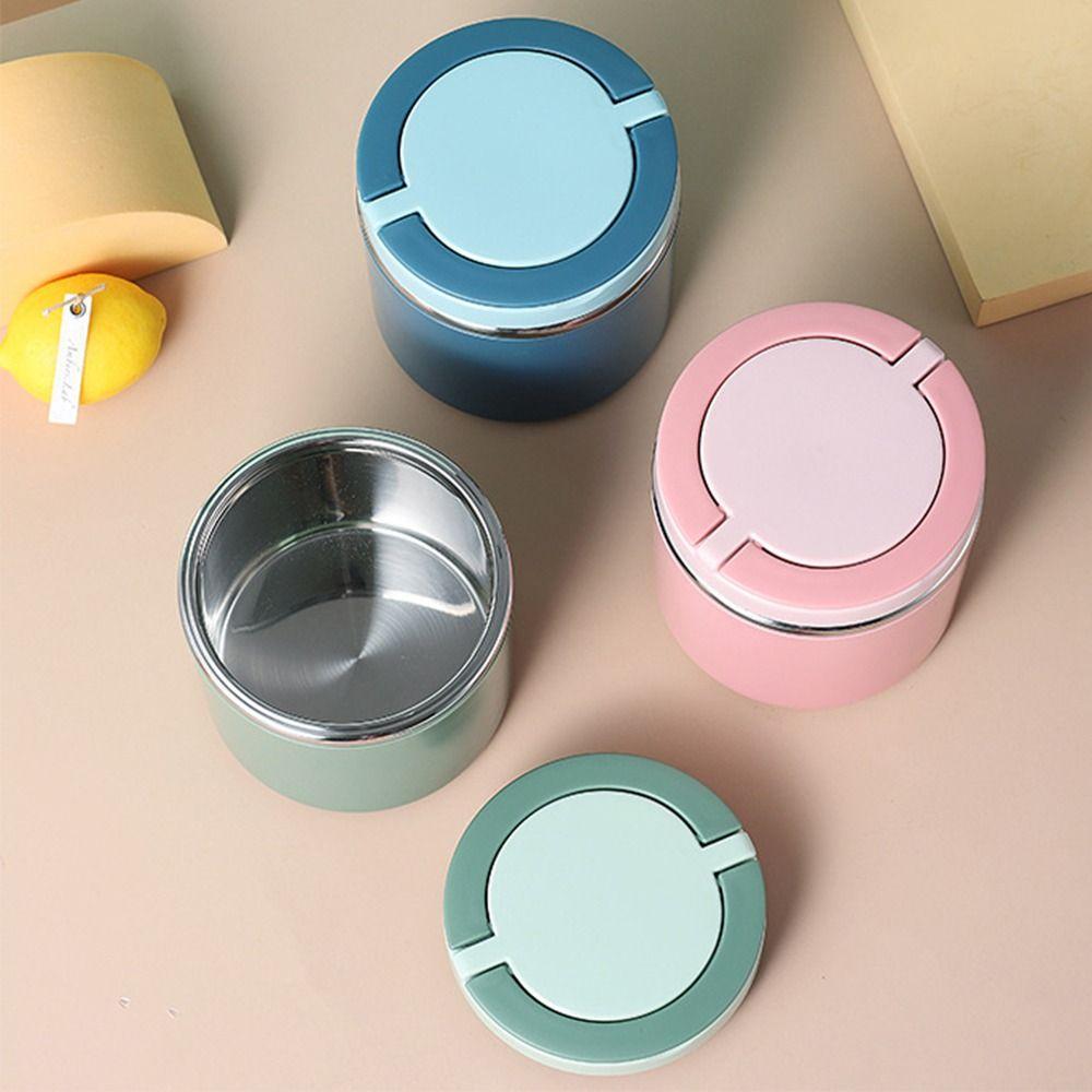 Термос для супа из нержавеющей стали, изолированный, изолированный ланч-бокс, портативная термомиска для офиса