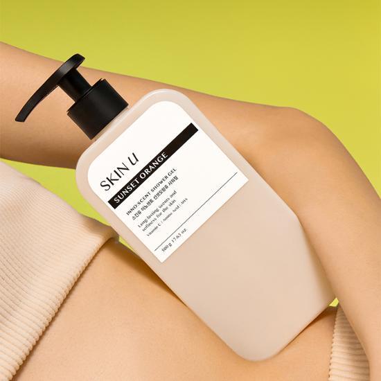 [150 г в подарок] Масло для кожи с витамином С, парфюмерный гель для душа, 500 г, специальный предмет, корейский уход за телом