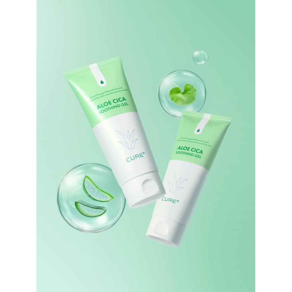 Ким Чон Мун Гель успокаивающий с алоэ и центеллой Alpha Aloe Sica 150 мл