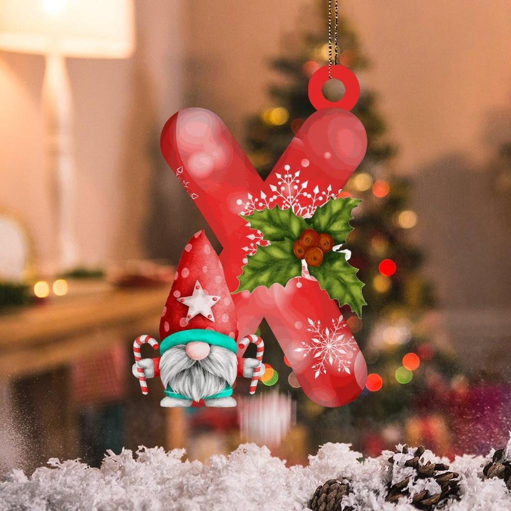 Рождественское украшение Подвеска Рождественская елка Бирка Тематическая вечеринка Поделки Орнамент