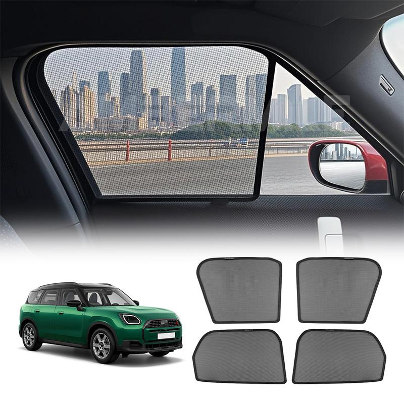 Car Window Sunshade For Mini Cooper U25 Countryman F65 F55 Clubman J01 EV 2024 2025 2026 ised Magnetic Sunshade Shield