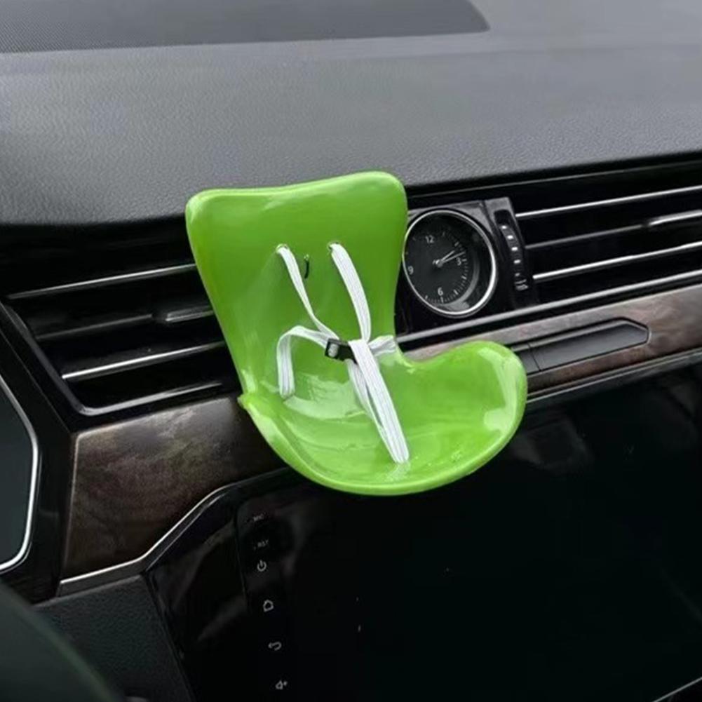 Автомобильное кукольное сиденье для Labubu Mini, сиденье для куклы Labubu Ob11, мультяшный орнамент