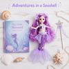 Playhouse Toy Light Music Mermaid With Lights Music Singing Mermaid Doll  Kids Toy