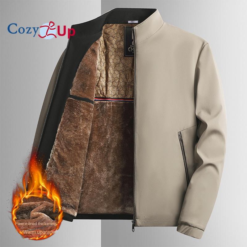 Cozy Up Men's Windproof Jacket Winter Warm Padded Outwear Coats