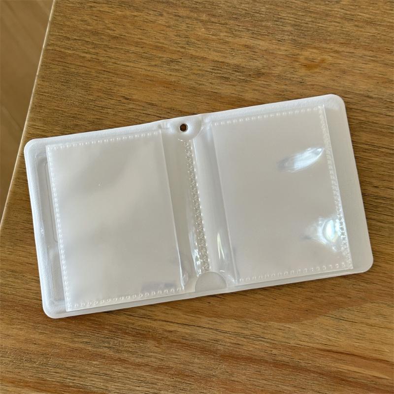 KPOP Photocard Album for 3 Inch Card Cute Blue Player Card Binder Lovely Heart PVC Photo Album Anime Card Sleeves Friends Gifts