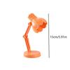 1Pc Shaped Led Book Light With Clip,Desk Decorative Table Lamp,Eye Protection Book Reading Lamp At Night With Batteries