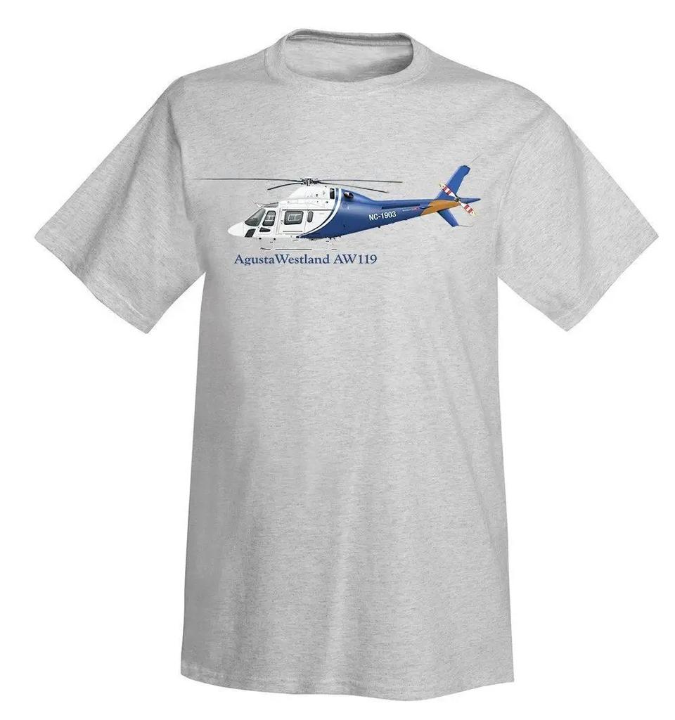 2023 New Summer Unisex Hot Sale Fashion Agustawestland Aw119 Koala Helicopter Tshirt Personalized With Your N T Shirt