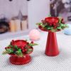 Christmas Candle Holder Christmas Themed Candle Holders Elegant Christmas Wreath Candle Holders for Dining Table for Wedding