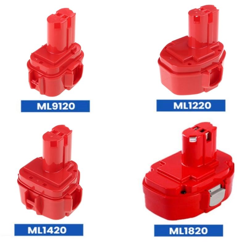 1 шт. Внешний корпус аккумулятора Запасной корпус Оболочка без аккумулятора для электроинструмента 9,6 В 12 В 14,4 В 18 В