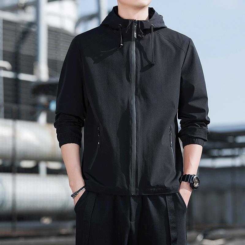 Мужская куртка Весенняя куртка Весенняя корейская студенческая мужская куртка Модное весенне-осеннее пальто Мужская куртка Мужская одежда
