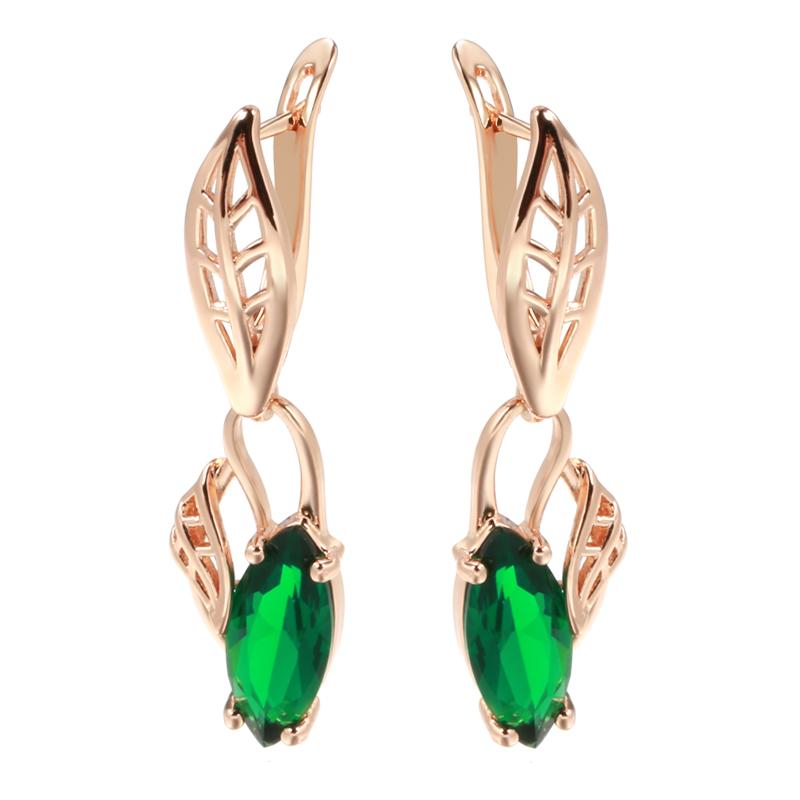 Серьги-подвески с фиолетовым цирконом и геометрической огранкой золотого цвета, модные женские роскошные блестящие аксессуары