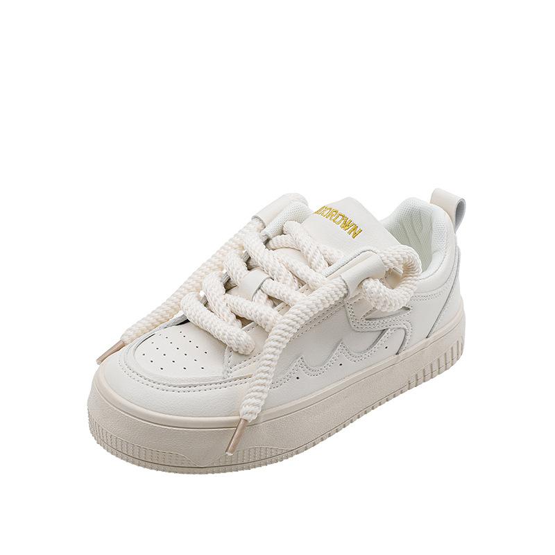 Кроссовки женские туфли весна 2024 новые ретро маленькие белые туфли женские уличные охотничьи повседневные туфли для сноубординга обувь для женщин