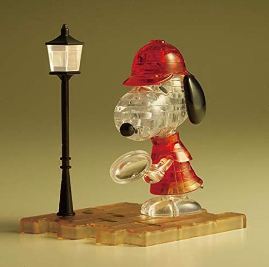34-piece Crystal Puzzle Snoopy Detective