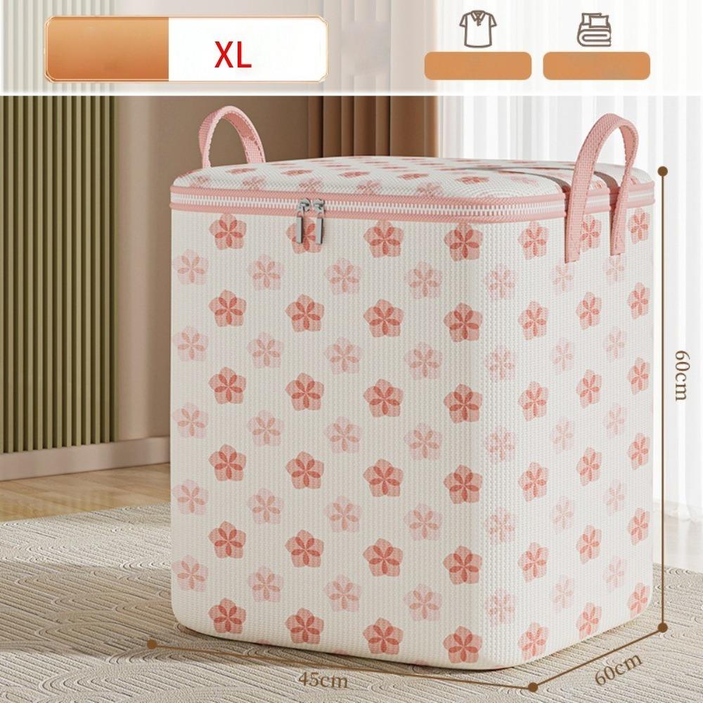 Large Capacity Clothes Storage Bins Dust-Proof Moving Storage Quilt Bag Household Supplies